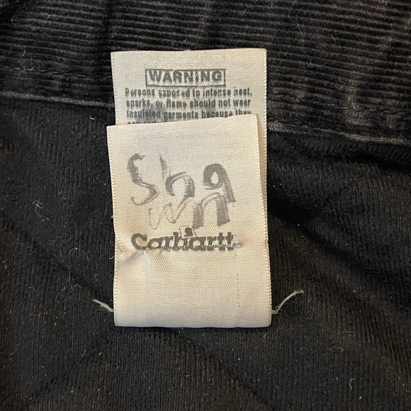 VTG Carhartt Jacket Mens Medium J14 BRN Synovex Choice in brown HTF western coat - Picture 8 of 16